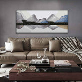 Painting by Numbers Mountain Lake Reflection